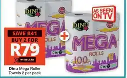 Checkers Dinu Mega Roller Towels offer