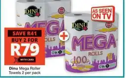 Checkers Dinu Mega Roller Towels offer