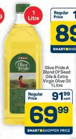 Pick n Pay Hypermarket Olive Pride A Blend Of Seed Oils & Extra Virgin Olive Oil 1 Litre offer