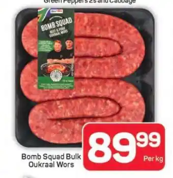 Pick n Pay Hypermarket Bomb Squad Bulk Oukraal Wors offer
