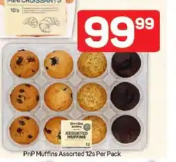 Pick n Pay Hypermarket PnP Muffins Assorted 12s Per Pack offer