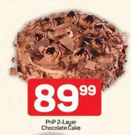 Pick n Pay Hypermarket PnP 2-Layer Chocolate Cake offer