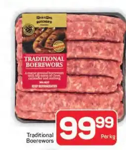Pick n Pay Hypermarket Traditional Boerewors offer