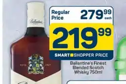 Pick n Pay Hypermarket Ballantine's Finest Blended Scotch Whisky 750ml offer