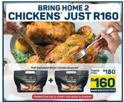 Pick n Pay Hypermarket PnP Rotisserie Whole Chicken Assorted offer