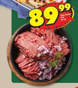 Shoprite Value Ground Beef offer