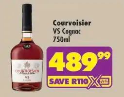Shoprite COURVOISIER VS COGNAC 750ML offer