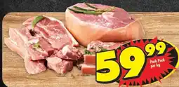 Shoprite Pork Pack offer
