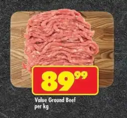 Shoprite Value Ground Beef offer