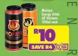 Shoprite MOFAYA ENERGY DRINK offer