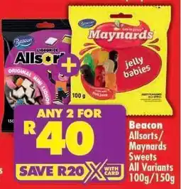 Shoprite Beacon Allsorts/Maynards Sweets offer