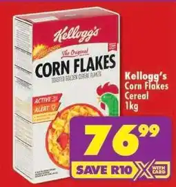 Shoprite Kellogg's Corn Flakes Cereal 1kg offer