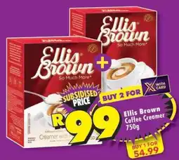 Shoprite Ellis Brown Coffee Creamer-750g offer