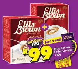 Shoprite Ellis Brown Coffee Creamer-750g offer