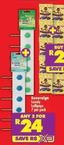 Shoprite Sovereign Lovely Lollipops offer