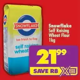 Shoprite Snowflake Self Raising Wheat Flour 1kg offer