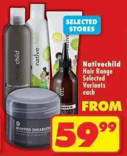 Shoprite Nativechild Hair Range offer