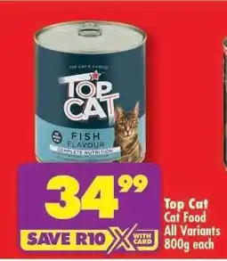Shoprite TOP CAT CAT FOOD offer