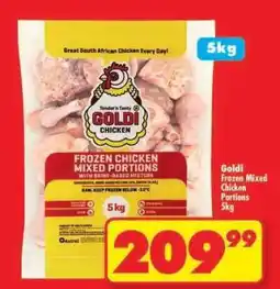 Shoprite GOLDI FROZEN MIXED CHICKEN PORTIONS 5kg offer