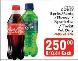 KitKat Cash and Carry Coke/Sprite/Fanta/Stoney/Sparletta/Twist Pet Only offer