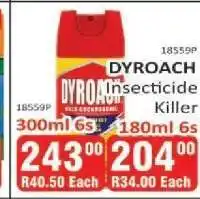 KitKat Cash and Carry DYROACH Insecticide Killer 300ml 6s offer