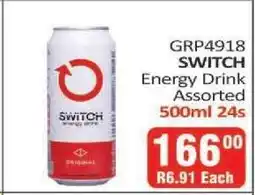 KitKat Cash and Carry SWITCH Energy Drink Assorted offer