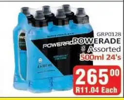 KitKat Cash and Carry POWERADE Assorted 500ml 24's offer