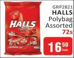 KitKat Cash and Carry HALLS Polybag Assorted 72s offer