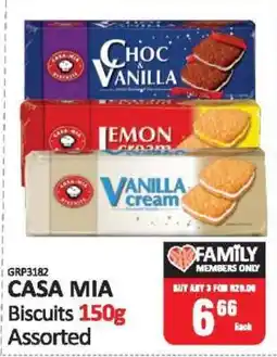 KitKat Cash and Carry CASA MIA Biscuits 150g Assorted offer