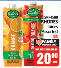 KitKat Cash and Carry RHODES Juices Assorted offer