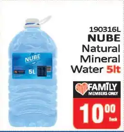 KitKat Cash and Carry NUBE Natural Mineral Water 5lt offer