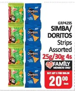 KitKat Cash and Carry SIMBA/DORITOS Strips Assorted offer