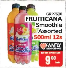 KitKat Cash and Carry FRUITICANA Smoothie Assorted offer