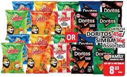 KitKat Cash and Carry DORITOS 45g / SIMBA 36g Assorted offer