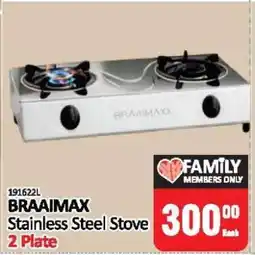 KitKat Cash and Carry BRAAIMAX Stainless Steel Stove offer