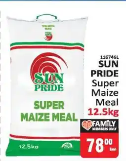 KitKat Cash and Carry SUN PRIDE Super Maize Meal 12.5kg offer