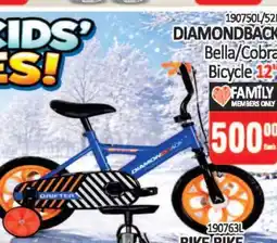 KitKat Cash and Carry DIAMONDBACK Bella/Cobra Bicycle 12 offer