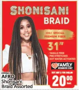KitKat Cash and Carry AFRO Shonisani Braid Assorted offer