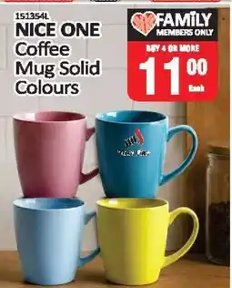 KitKat Cash and Carry NICE ONE Coffee Mug Solid Colours offer