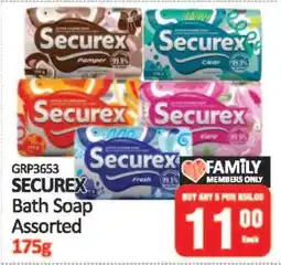 KitKat Cash and Carry SECUREX Bath Soap Assorted offer
