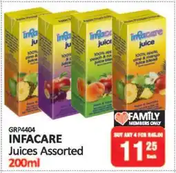 KitKat Cash and Carry INFACARE Juices Assorted offer