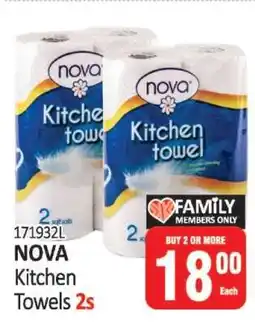 KitKat Cash and Carry NOVA KITCHEN TOWELS 2s offer