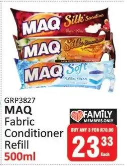 KitKat Cash and Carry MAQ Fabric Conditioner Refill 500ml offer