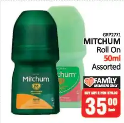 KitKat Cash and Carry Mitchum Roll On 50ml offer