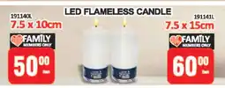KitKat Cash and Carry LED FLAMELESS CANDLE 7.5 x 10cm offer
