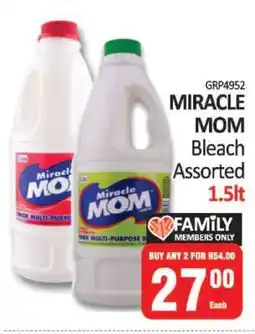 KitKat Cash and Carry MIRACLE MOM Bleach Assorted 1.5lt offer