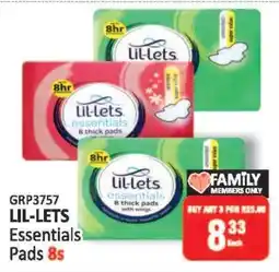 KitKat Cash and Carry LIL-LETS Essentials Pads 8s offer