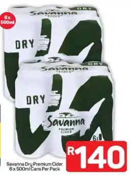 Pick n Pay Liquor Savanna Dry Premium Cider Cans offer