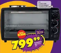 Shoprite Essentials Mini Oven offer