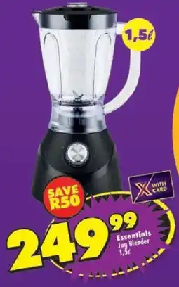Shoprite Essentials Jug Blender offer